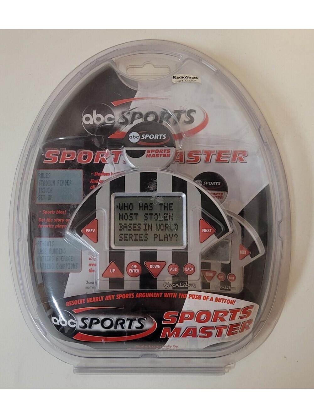 ABC Sports Master Handheld Game Electronic Sports Trivia Facts New/Sealed